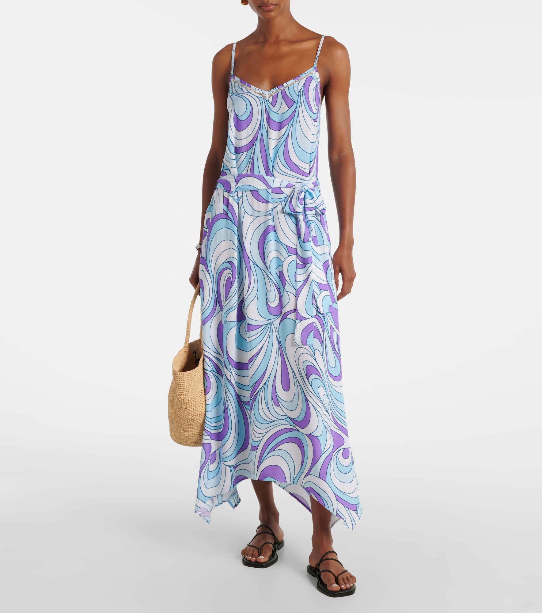 Adelyn printed maxi dress - 2