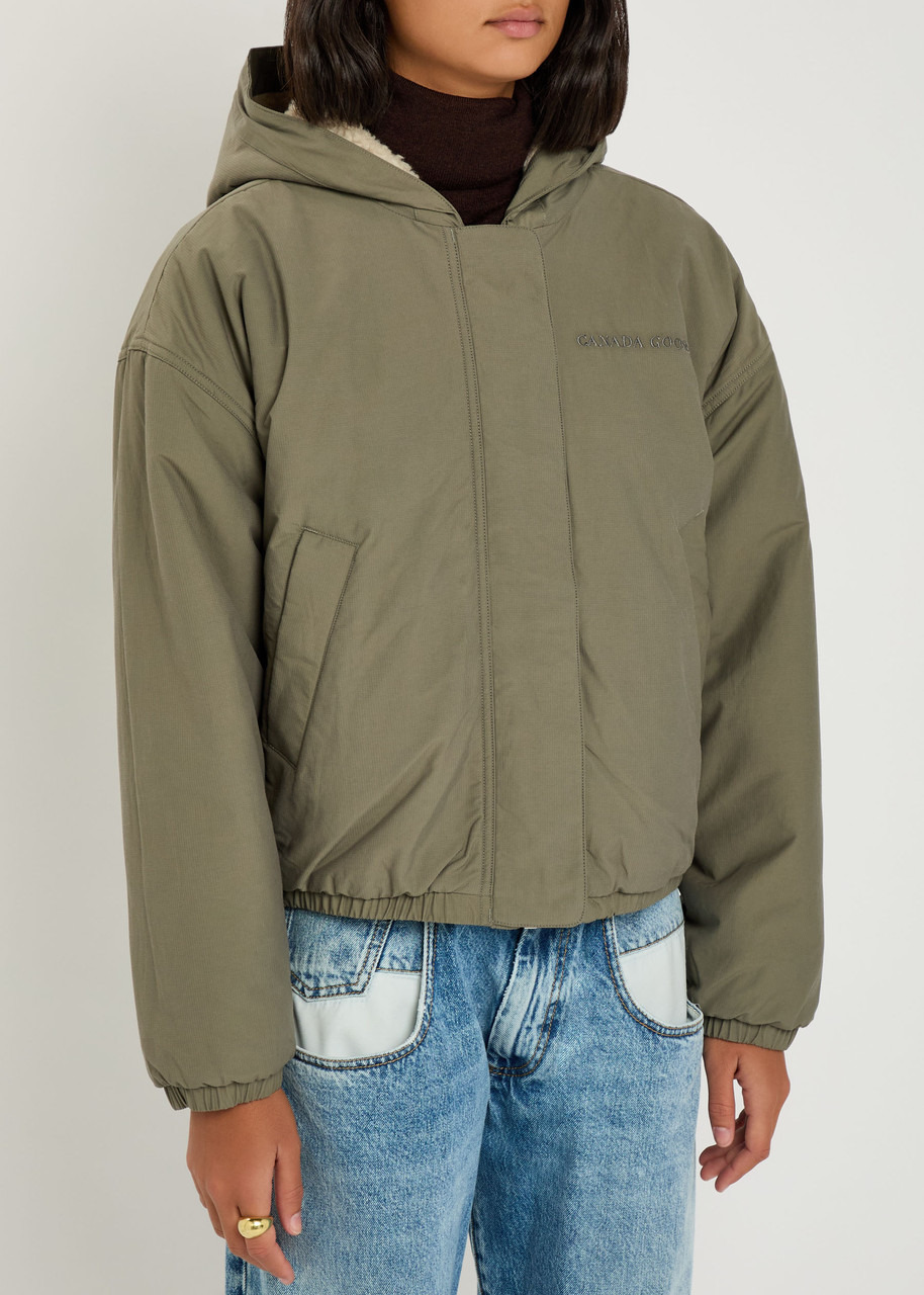 Canada Goose Alberni Reversible Fleece Bomber Jacket - 6