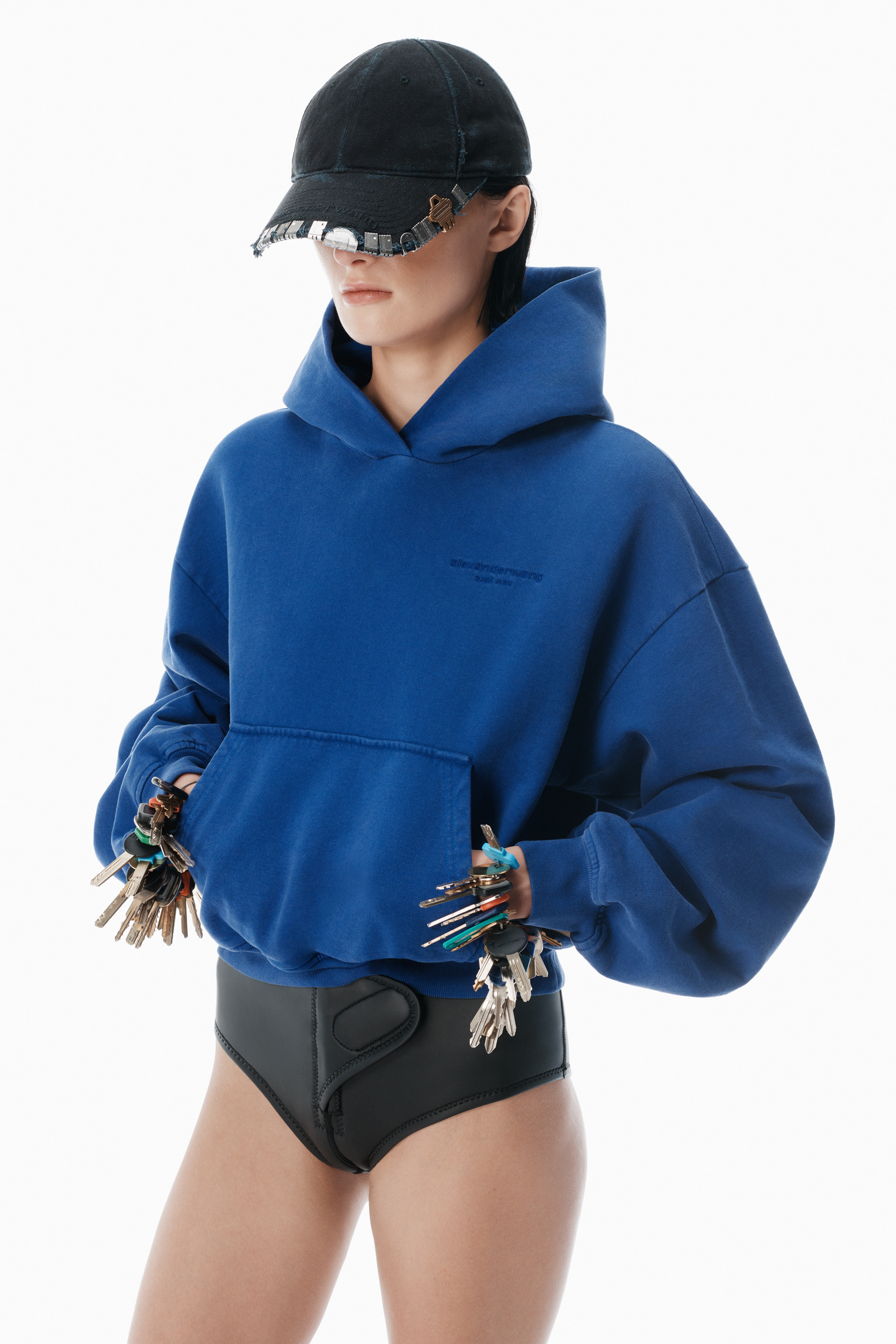Blue Bubble Logo Hoodie - 3