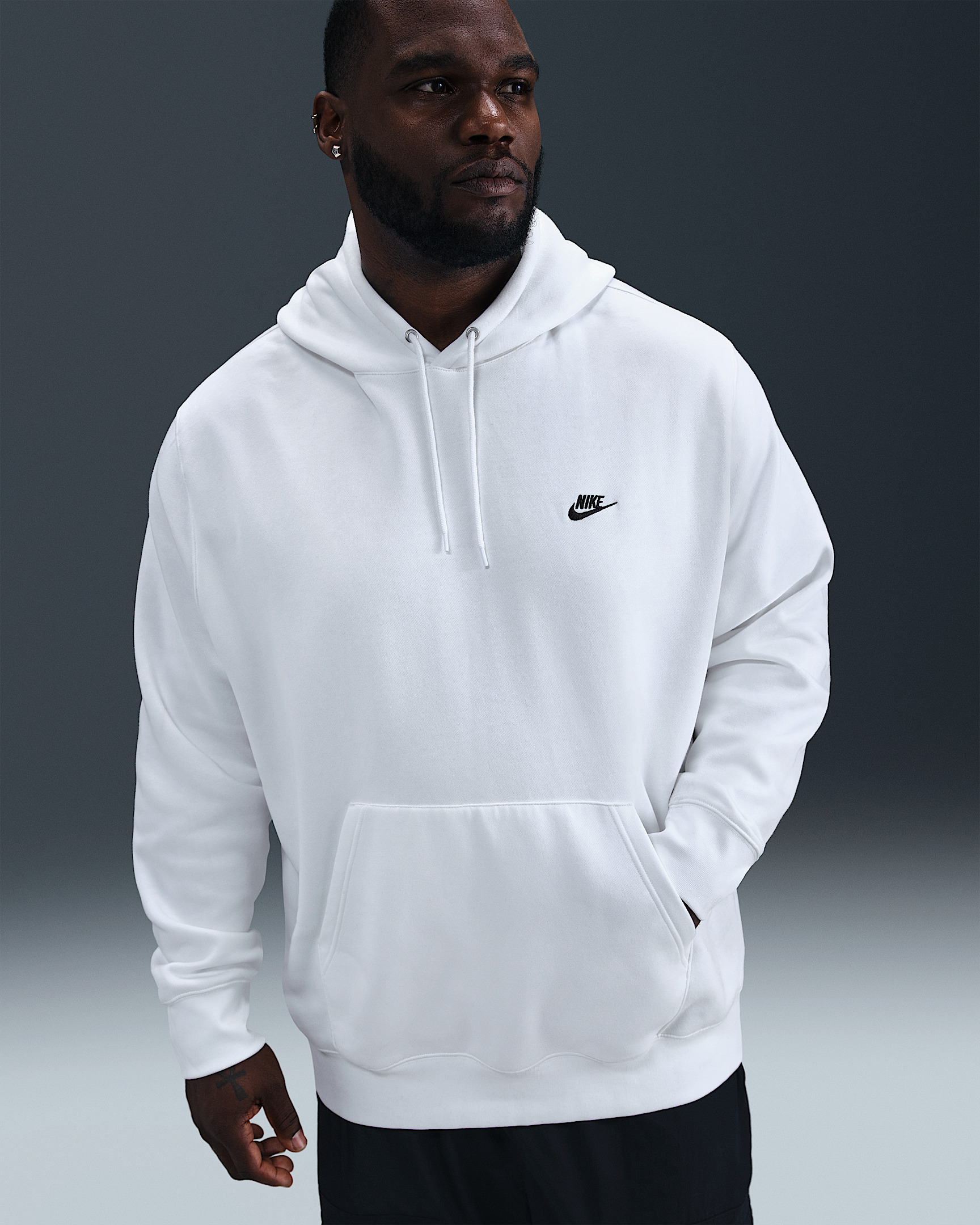 Nike Club Men's Pullover Fleece Hoodie - 6