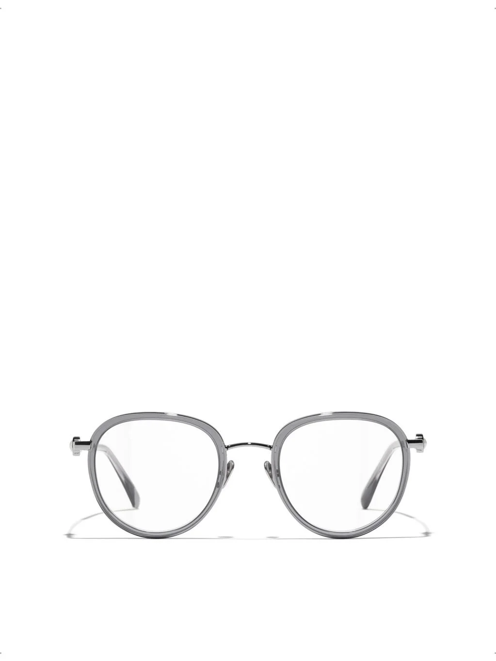 CH2220 Pantos-Frame Metal Optical Glasses - 1