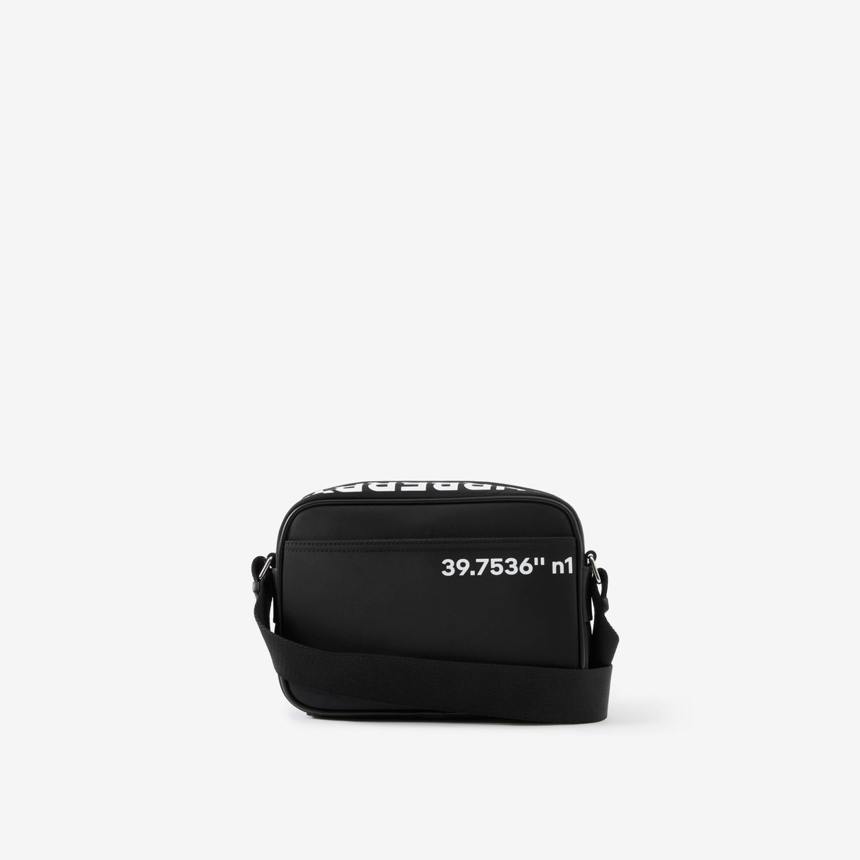 Coordinates Print Nylon Crossbody Bag - 3