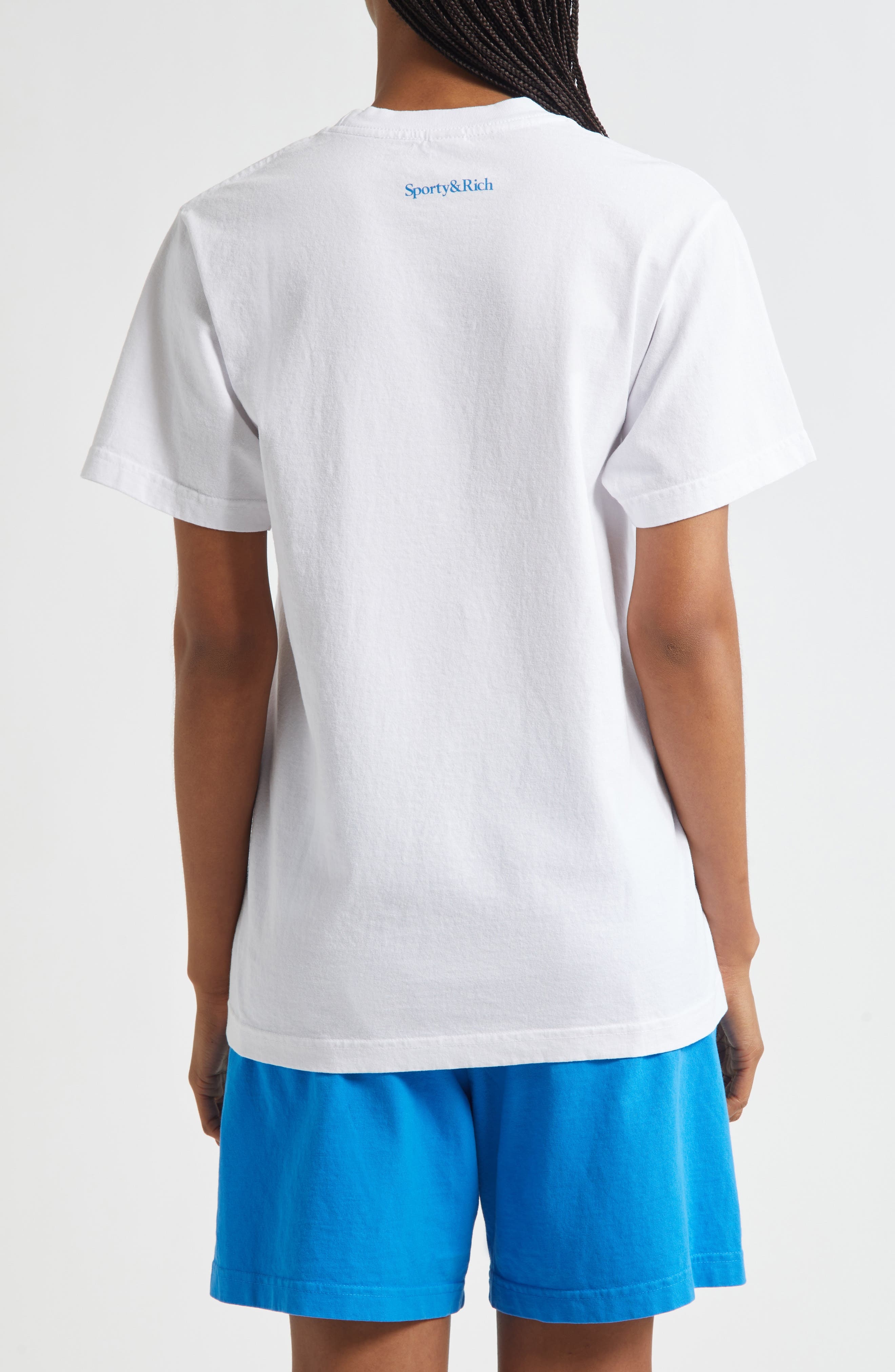 Sporty & Rich UCLA Crest Graphic T-Shirt in White at Nordstrom - 2