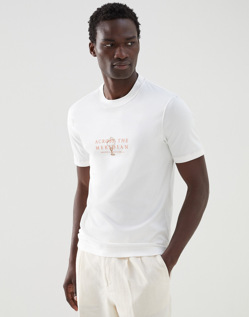 Cotton jersey 슬림핏 티셔츠 1