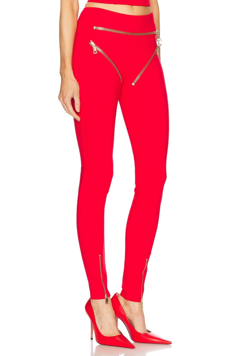 Zipper Brief Legging - 2