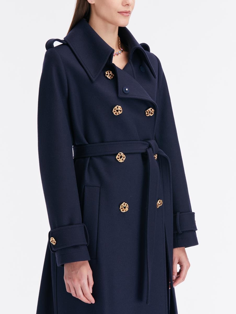 FELTED WOOL-BLEND COAT - 4