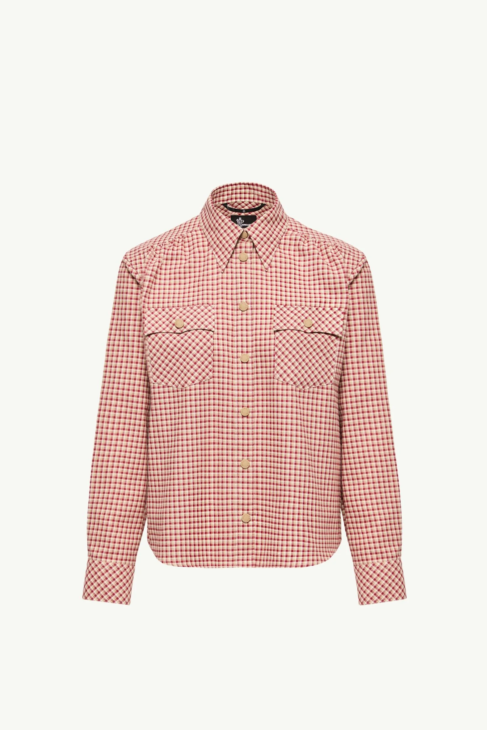 Check Cotton Long Sleeve Shirt - 1