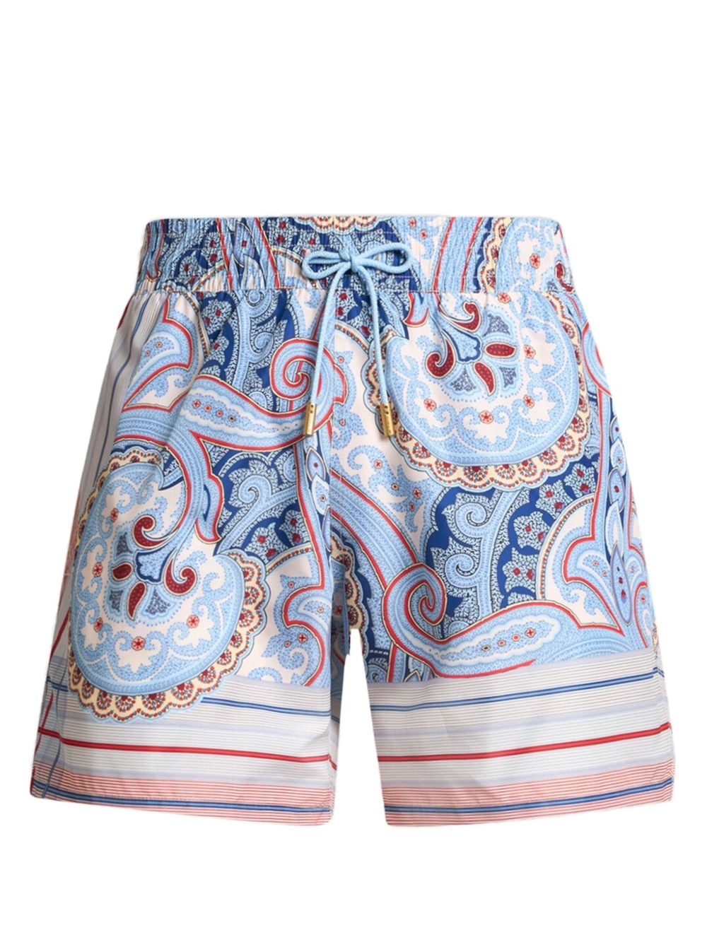 paisley-print swim shorts - 1
