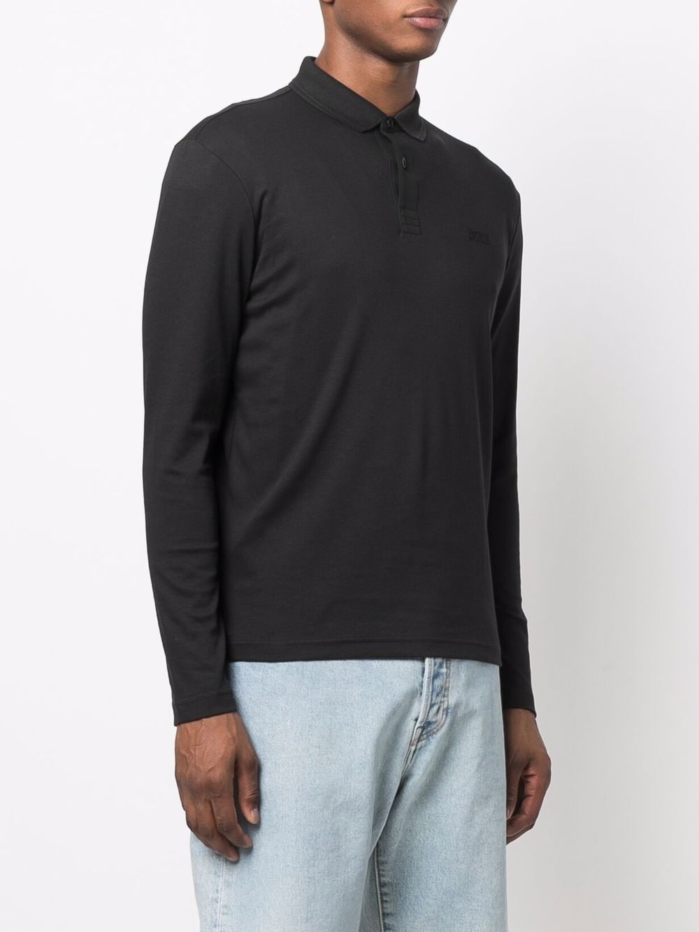 long sleeve polo shirt - 3