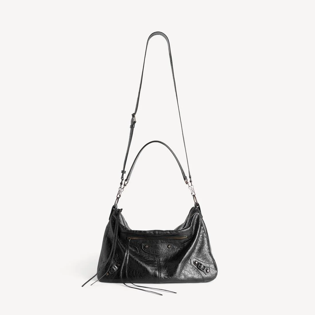 Men's Le City Moto Medium in Black - 1