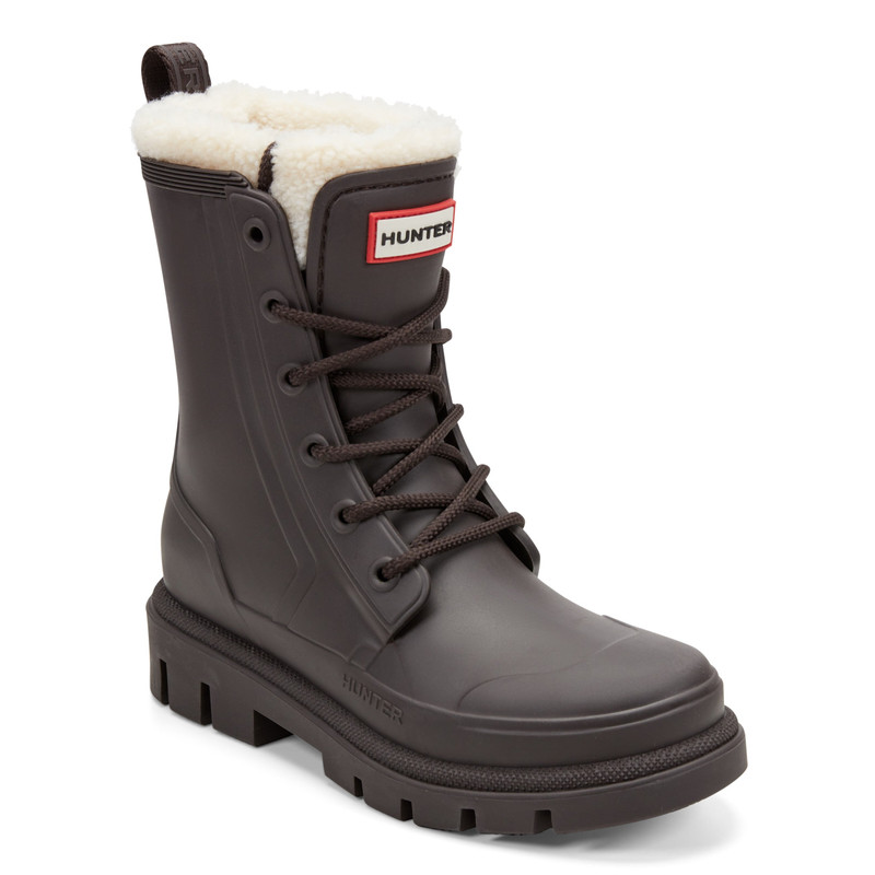 HUNTER Women's Diana Insulated Lace-Up Waterproof Booties outlook
