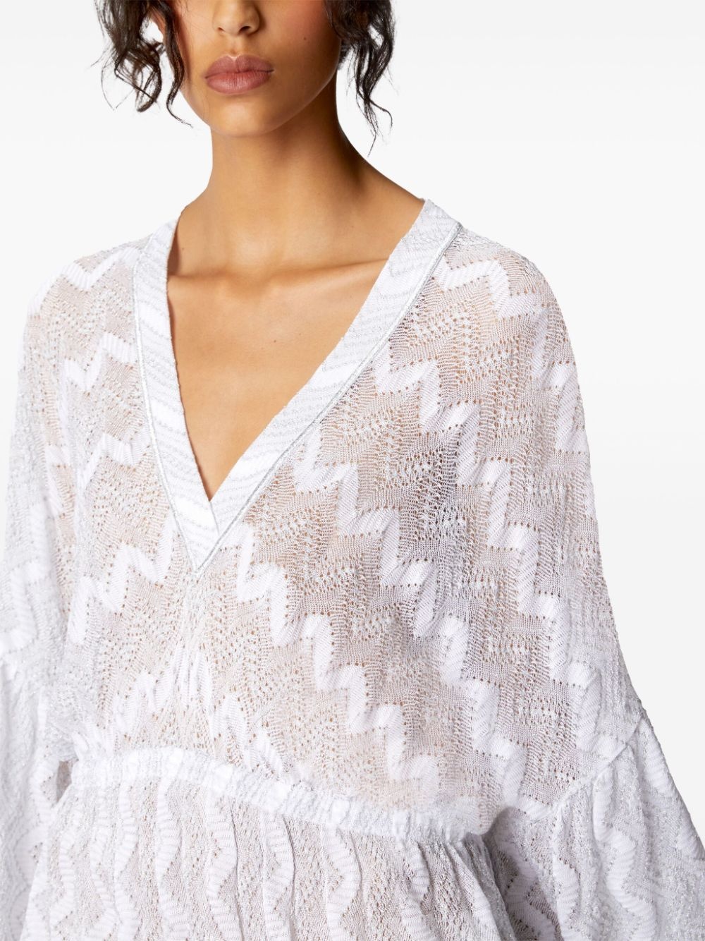 zigzag cover-up - 5