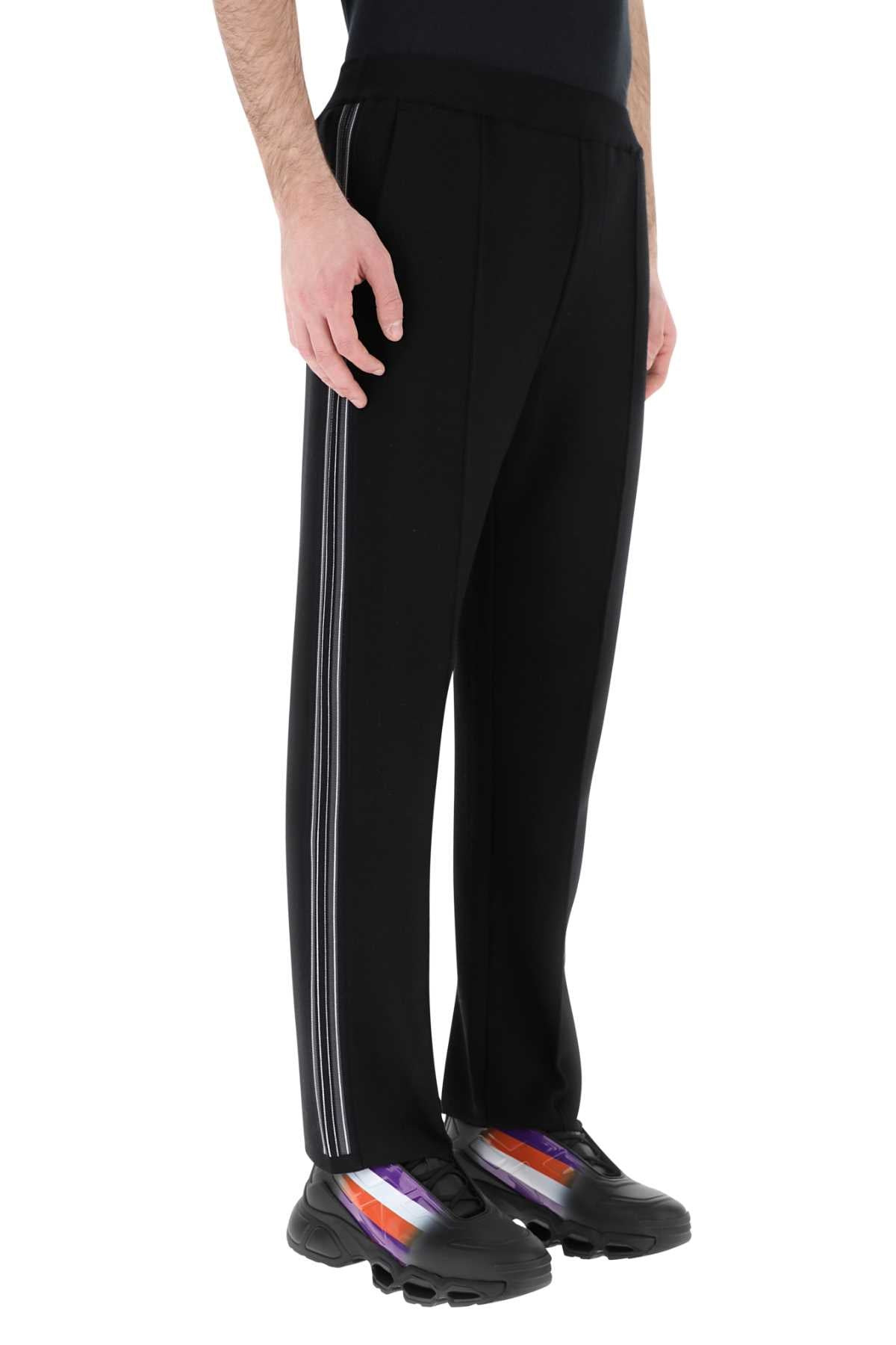 Prada Men Black Wool Blend Pant - 3