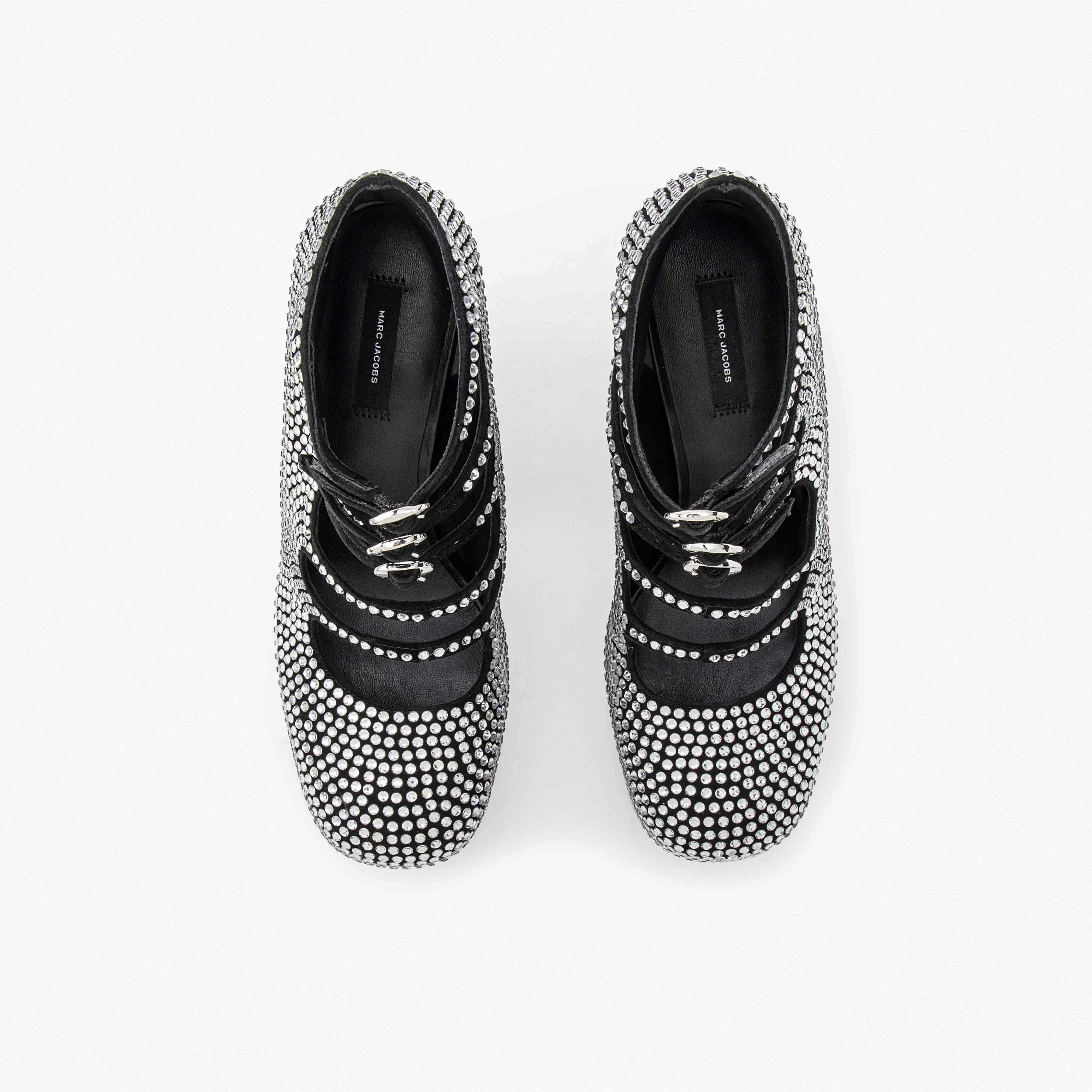 Marc Jacobs THE RHINESTONE KIKI ANKLE BOOT | REVERSIBLE