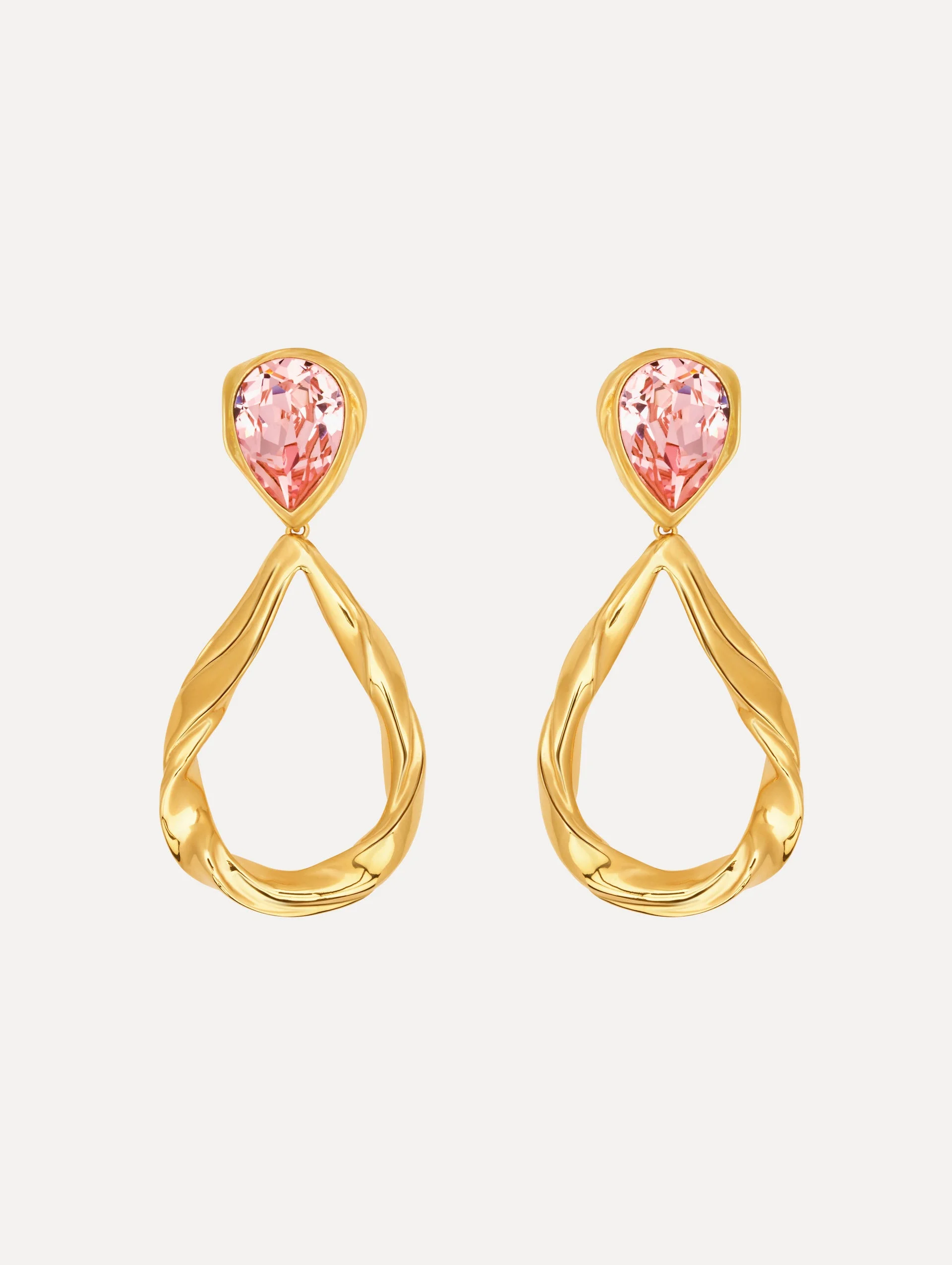 LOOP DROP CLIP-ON EARRINGS - 1