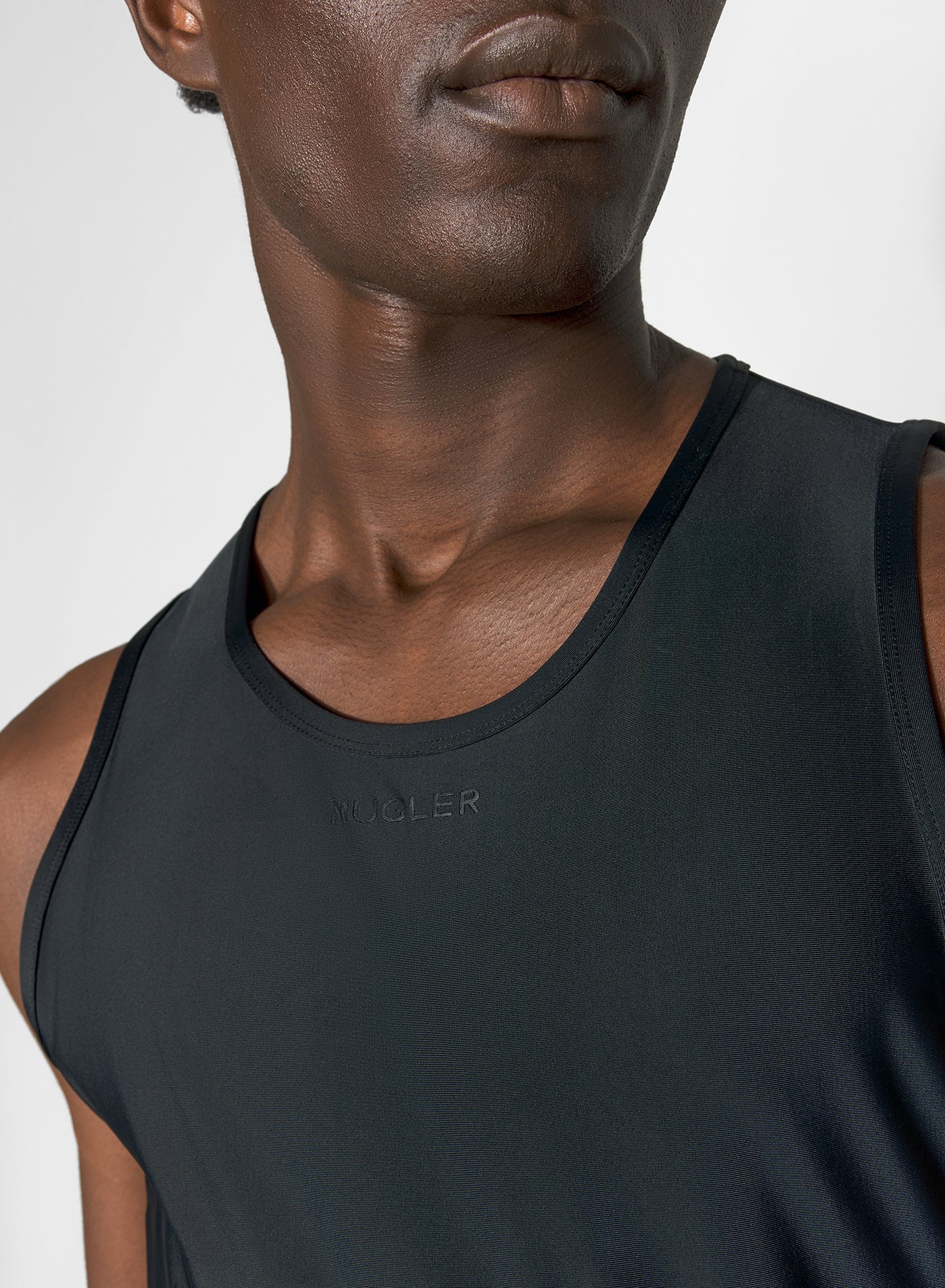black corseted tank top - 3