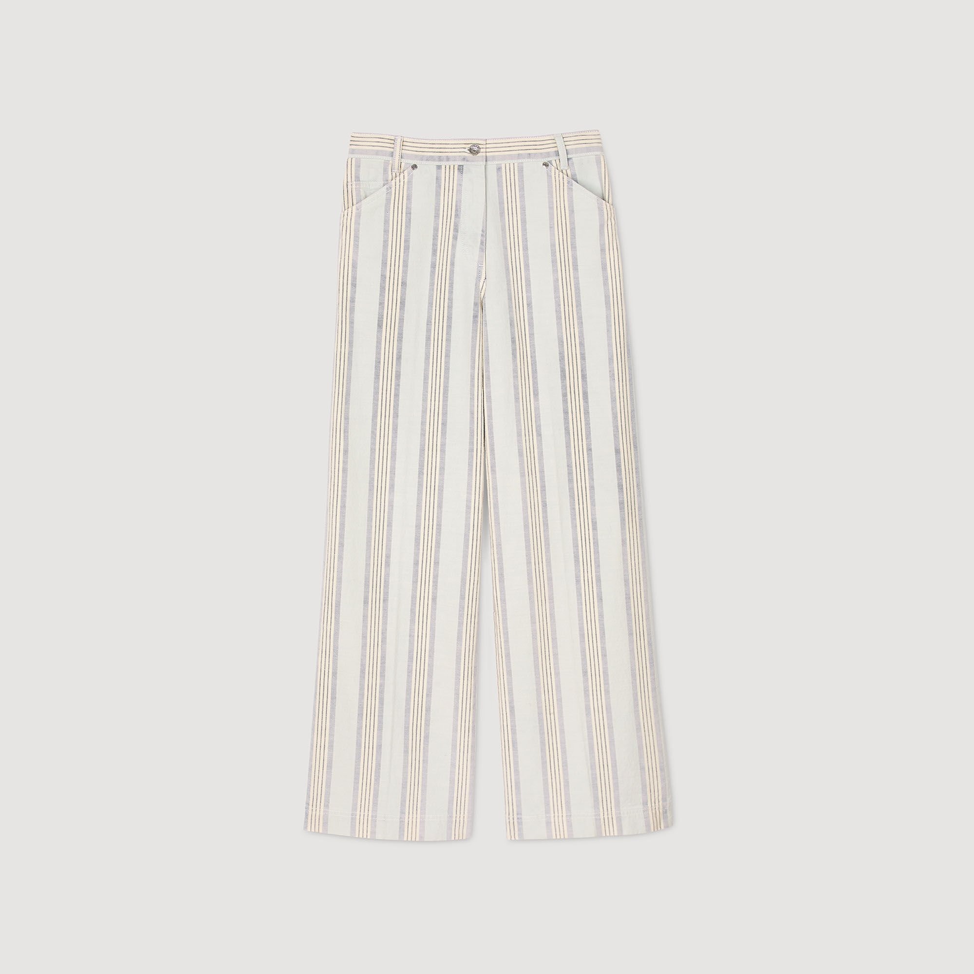 STRIPED JEANS - 6