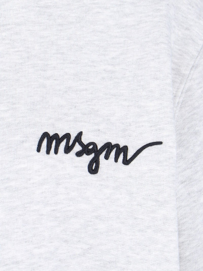 MSGM LOGO CREWNECK SWEATSHIRT outlook