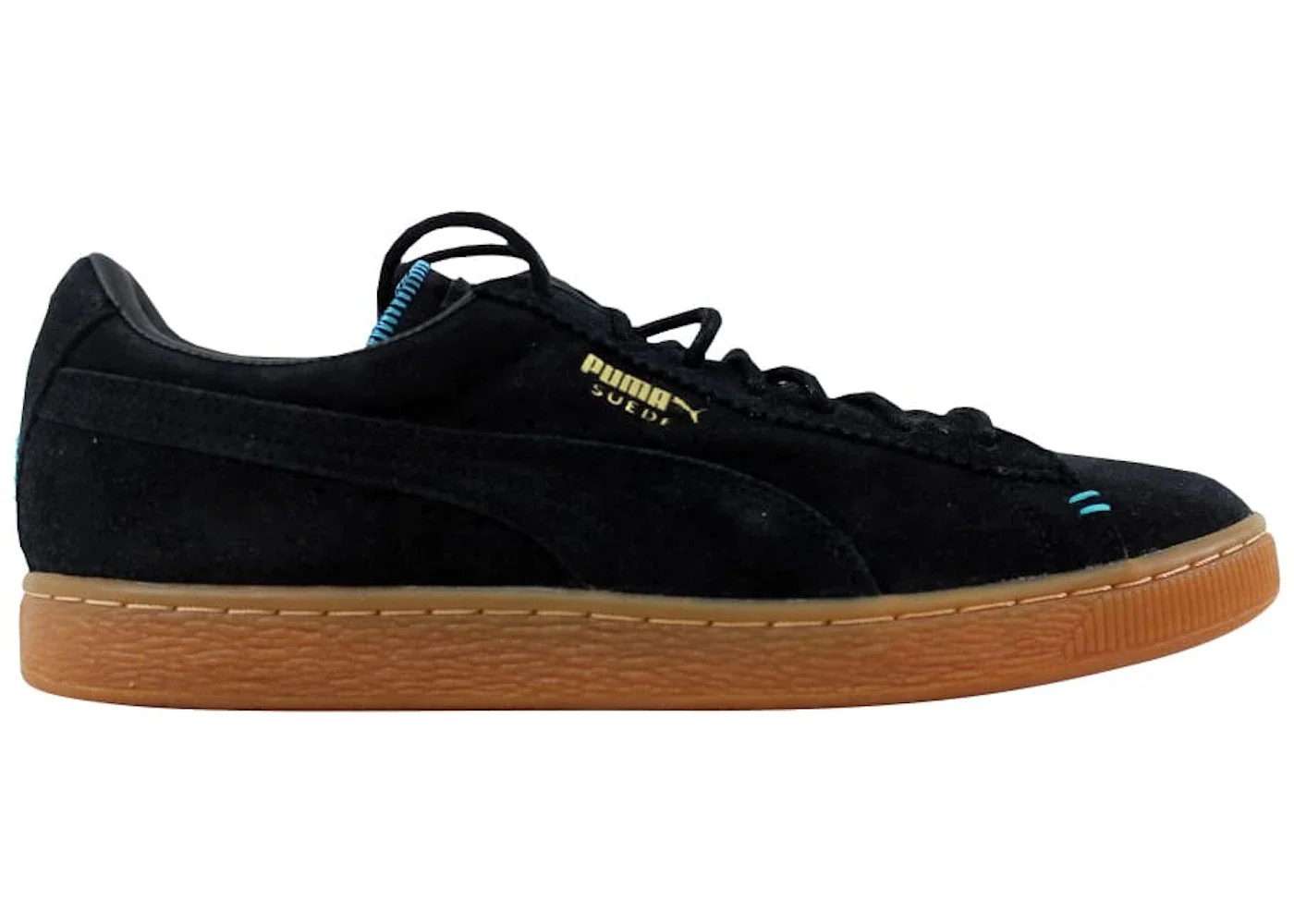 Puma Suede Classic Crafted Black/Bluebird - 1