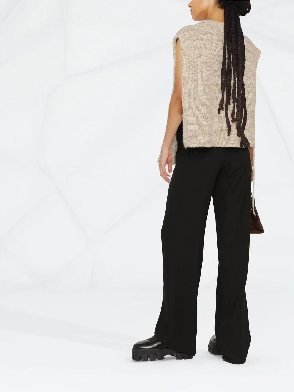Botanical Dye knitted vest - 3