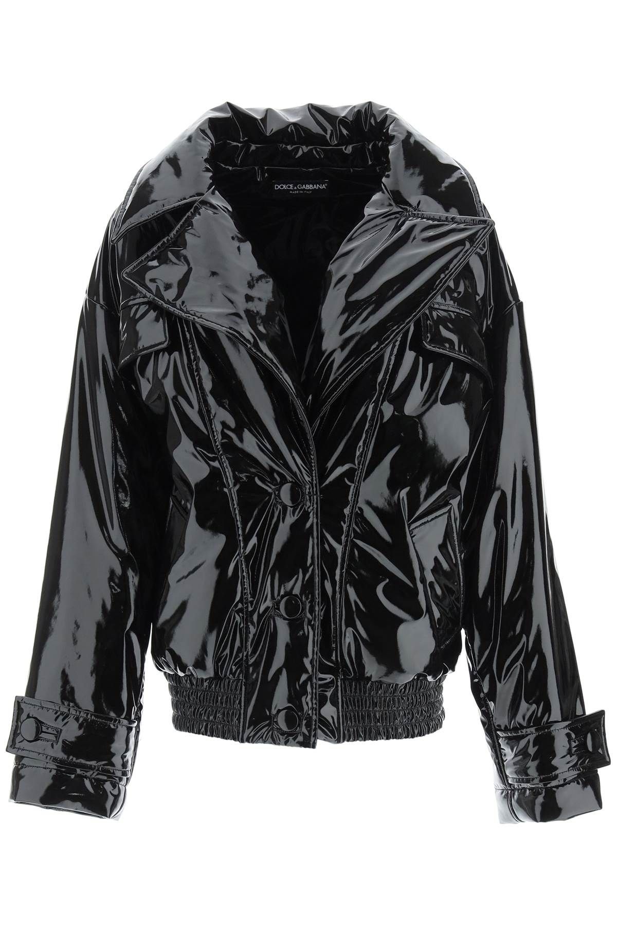 PATENT LEATHER JACKET - 1