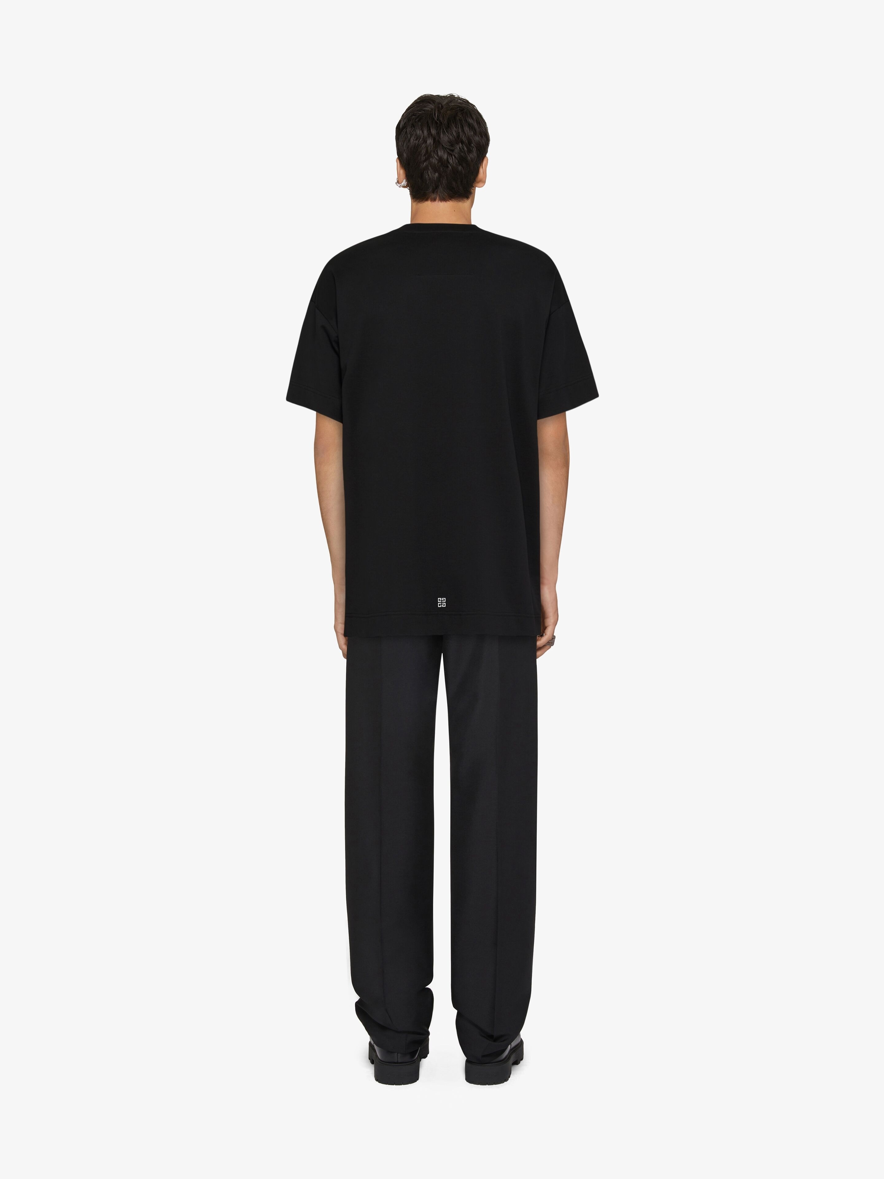 GIVENCHY WORLD TOUR OVERSIZED T-SHIRT IN COTTON - 4