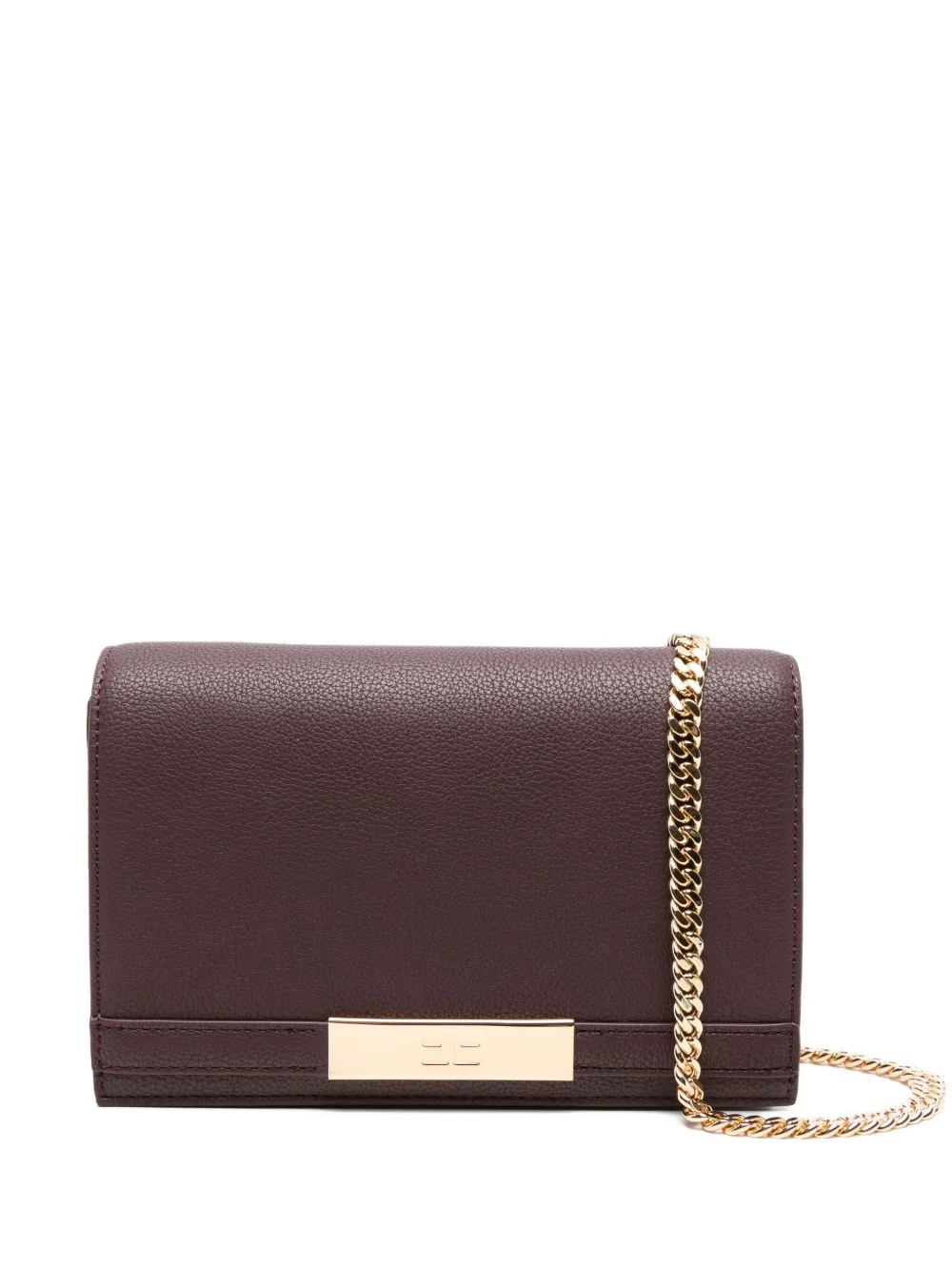 leather cross body bag - 1