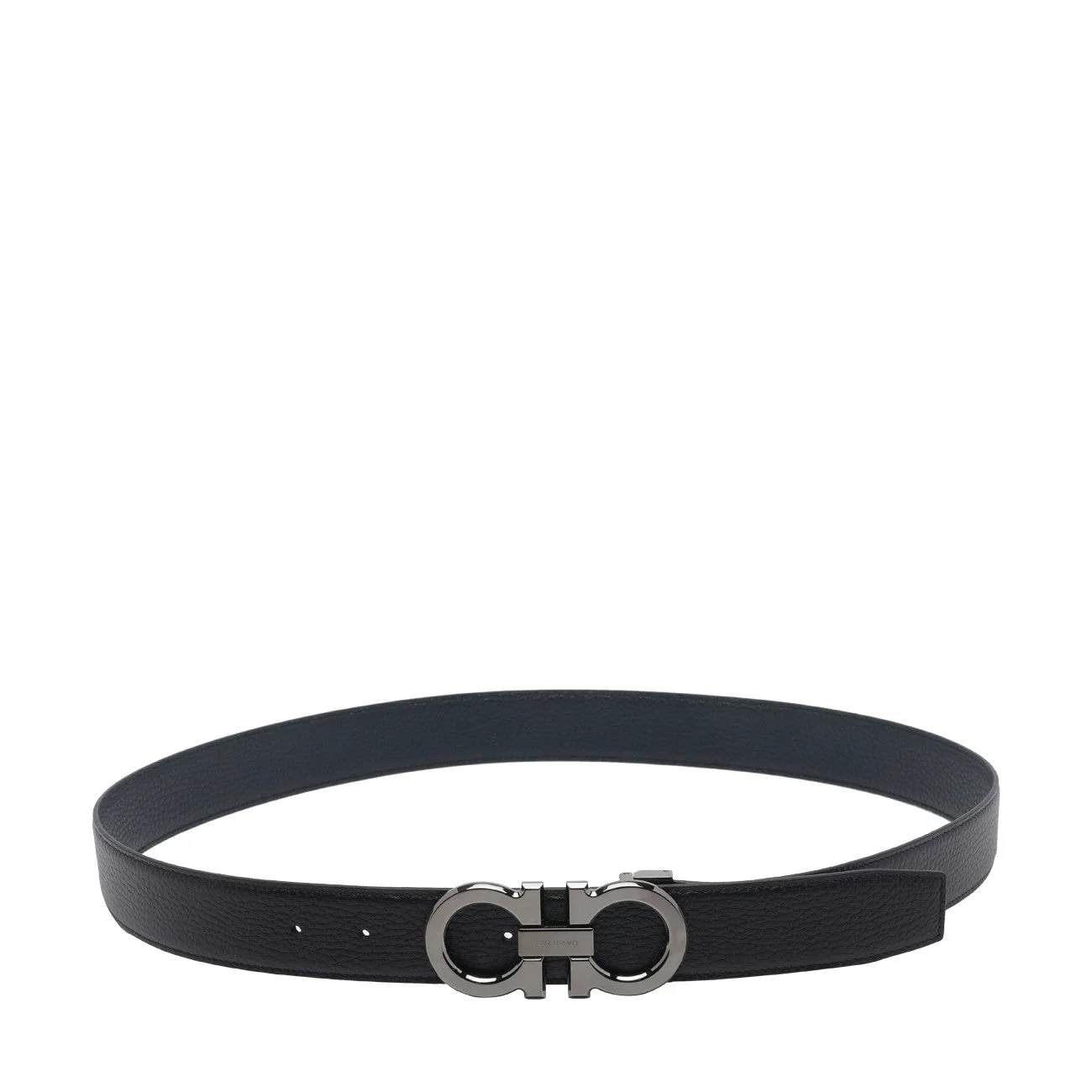 Ferragamo Men Adjustable And Reversible Gancini Belt - 1