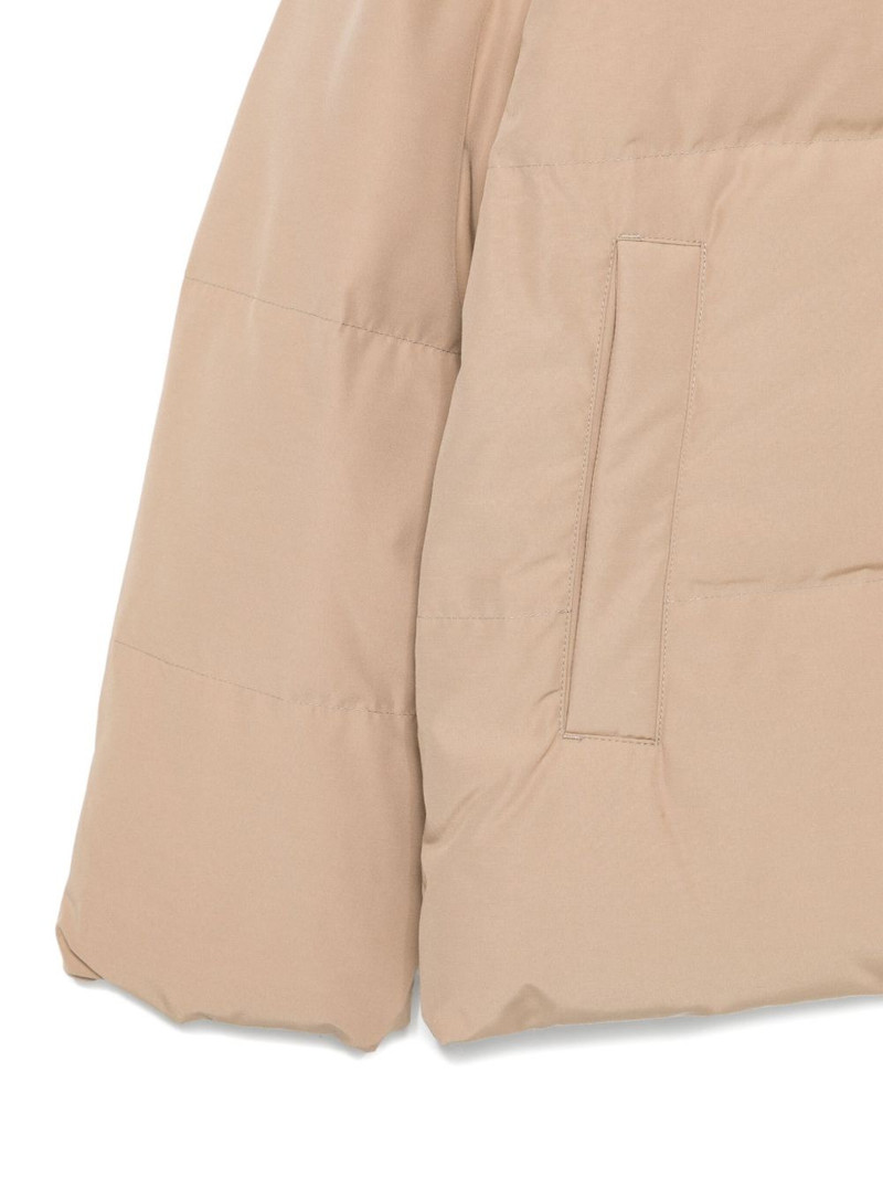 quilted button-fastening jacket 3