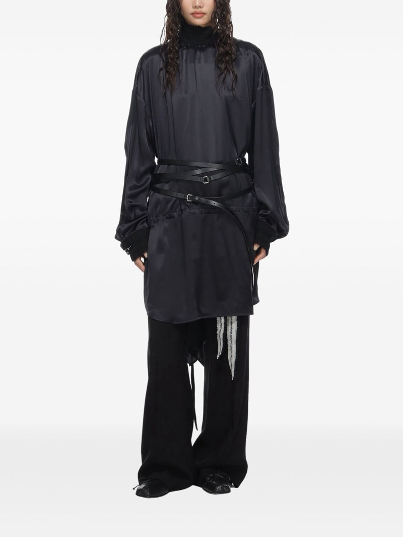 Ann Demeulemeester Jenna satin dress outlook