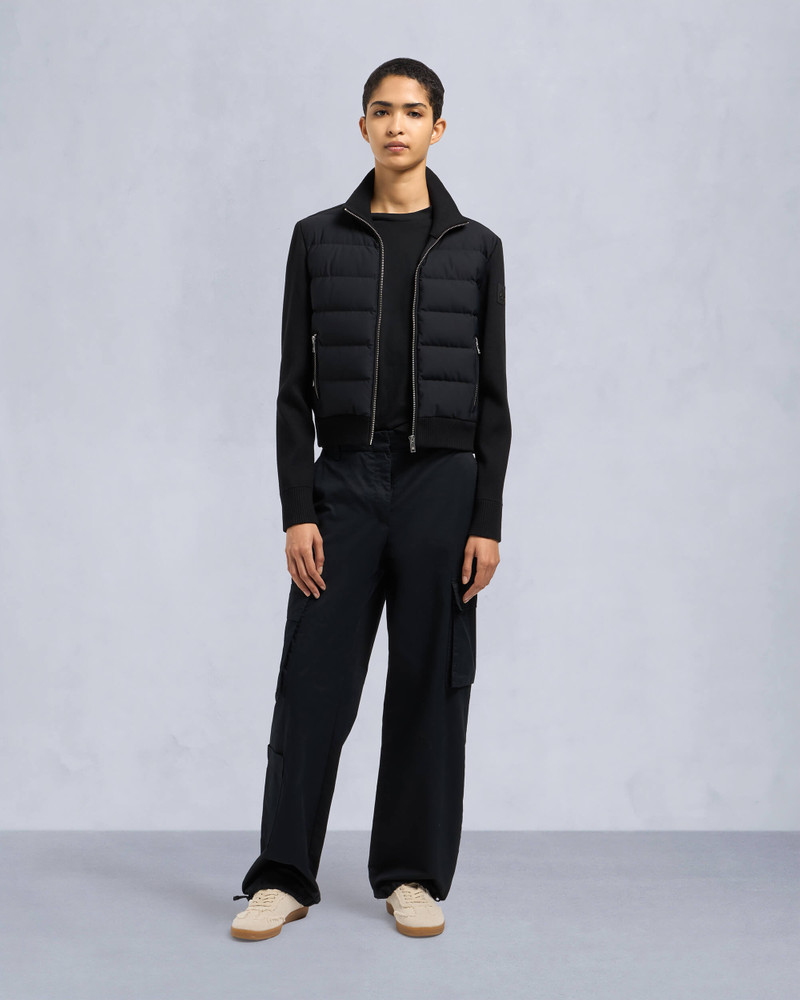 MOOSE KNUCKLES JOSEPHINE HYBRID SWEATER outlook