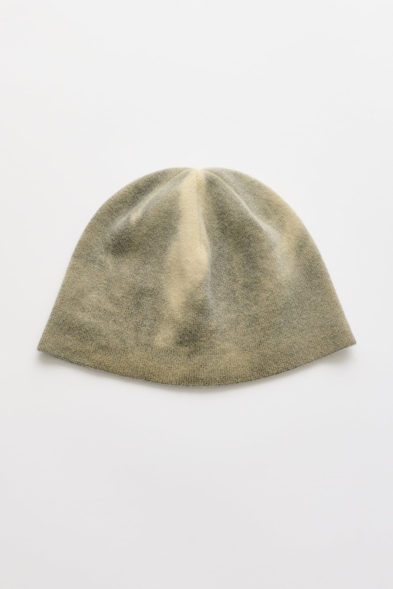 Beanie Moss Spray Dye Cherub Wool 1
