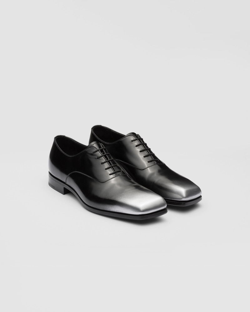 Nuanced brushed leather Oxford shoes 1