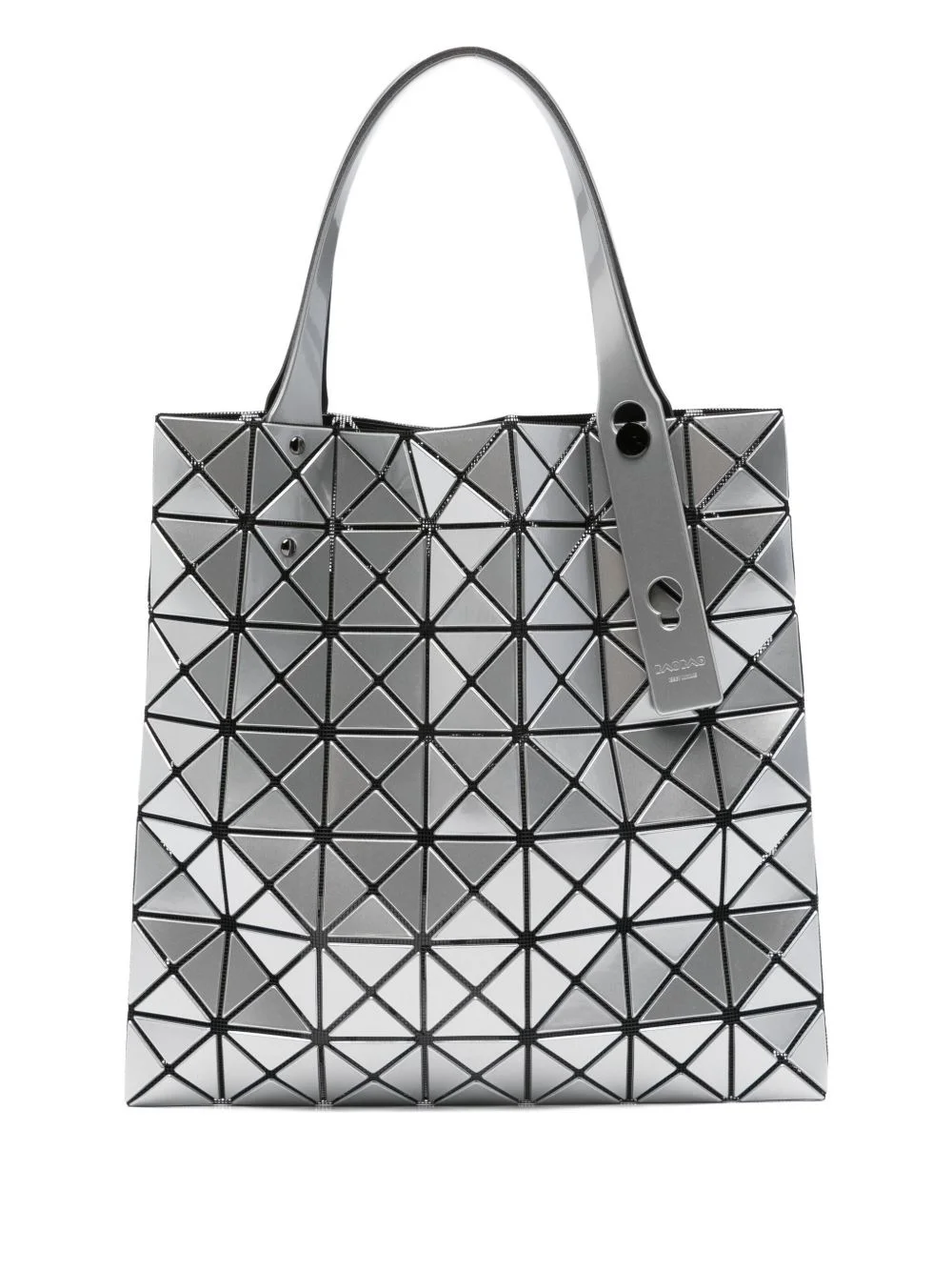 Prism geometric-pattern tote bag - 1