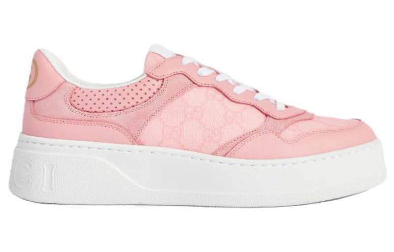 GUCCI (WMNS) Gucci GG sneaker Supreme 'Pink White' 700775-AAB3I-5863 outlook