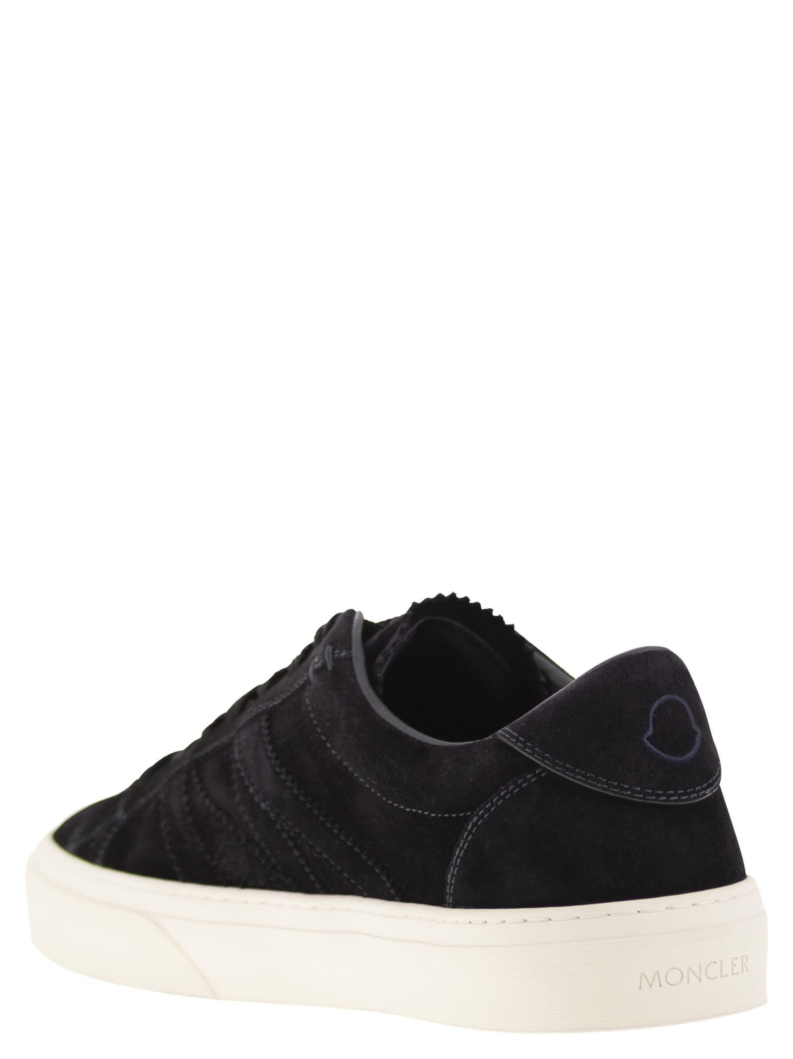 Moncler Men Monaco2 - Suede Trainers - 3