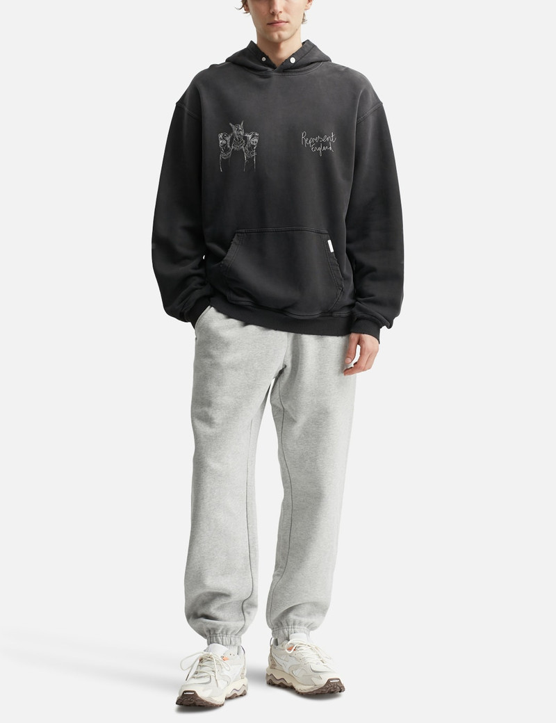 REPRESENT HAND DRAWN THOROUGHBRED HOODIE outlook