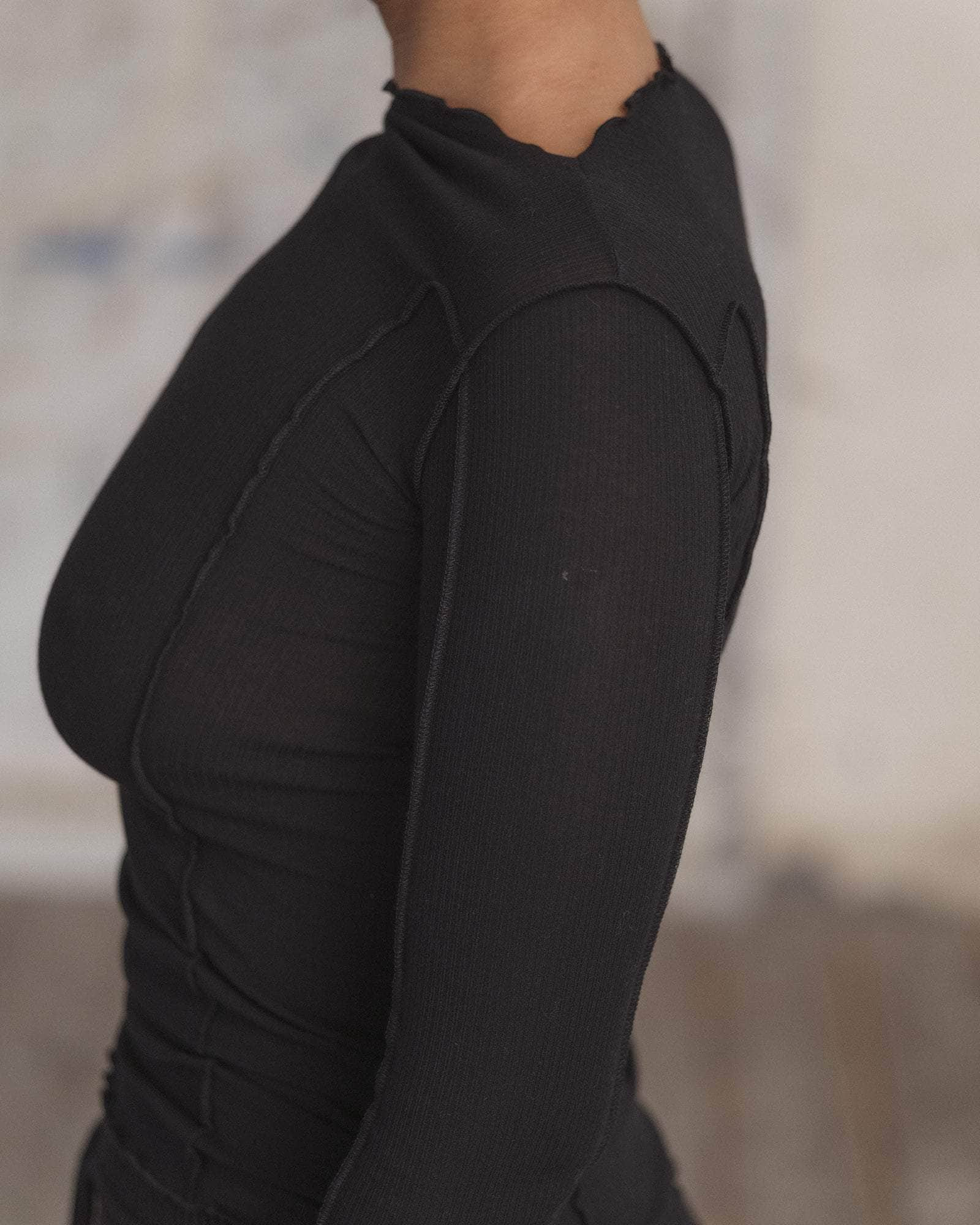 Omato Long Sleeve Tee - Fine Organic Cotton Rib - 4