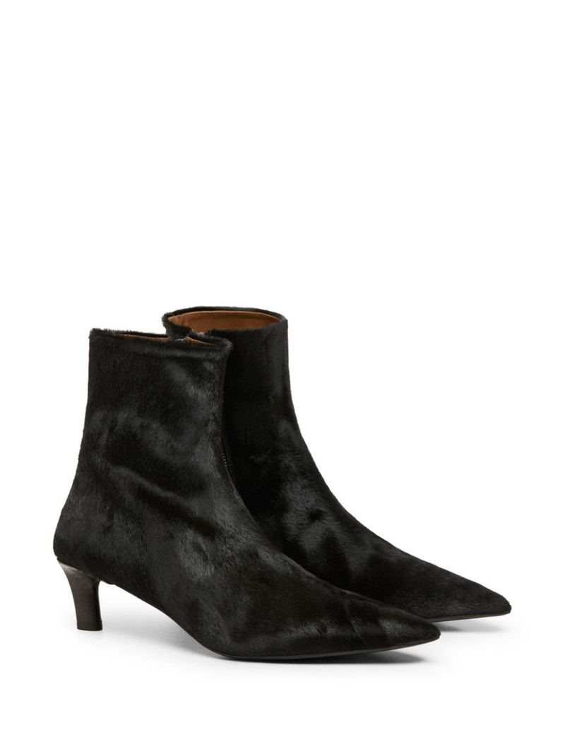 Marsèll calf hair pointed toe boots outlook