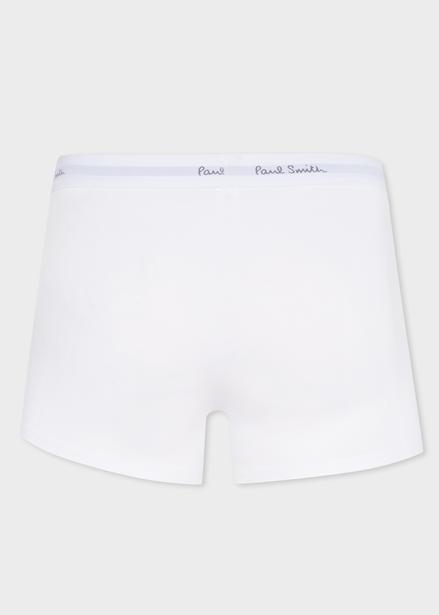 White Boxer Briefs Three Pack - 4