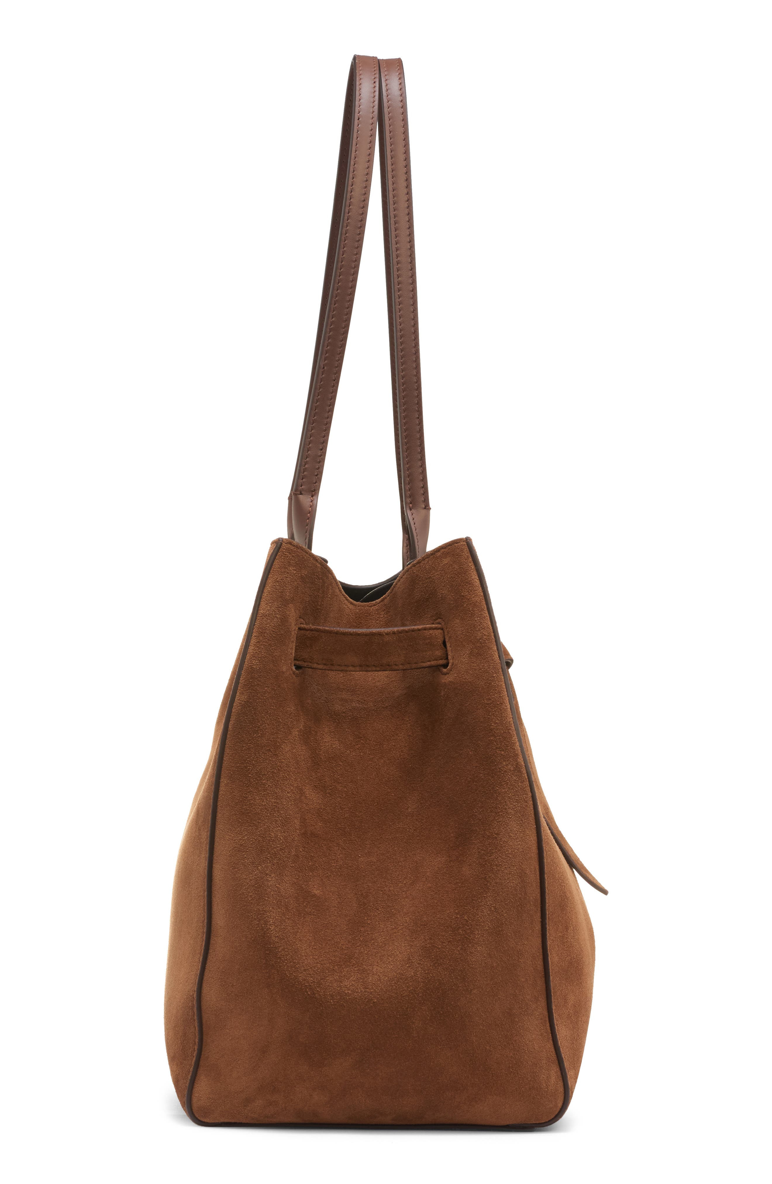 TOM FORD Medium Audrey Suede Tote in 1B033 Whisky at Nordstrom - 5