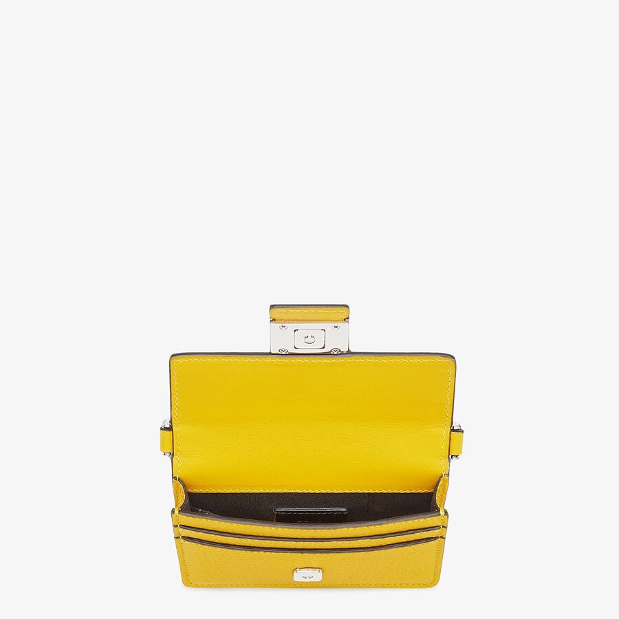 Yellow leather bag - 3