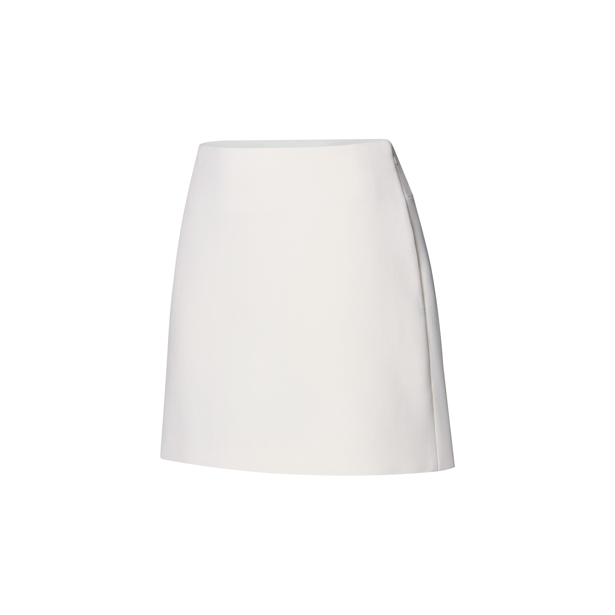 Wool Crepe Mini Skirt - 2