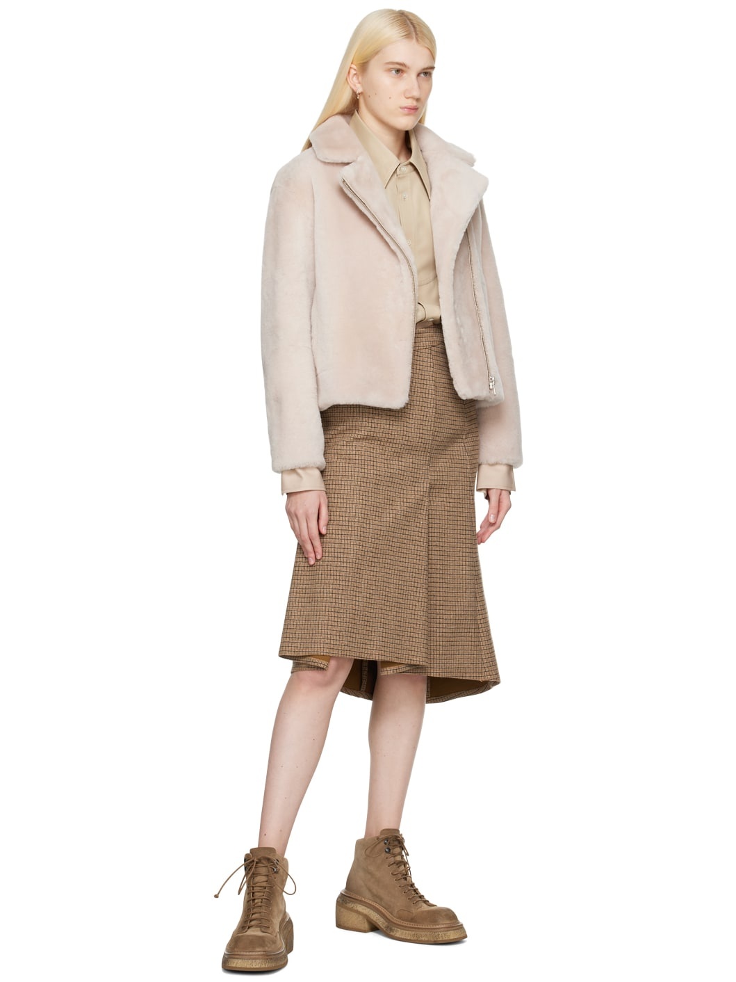 Tan Parata Anfibio Ankle Boots - 5