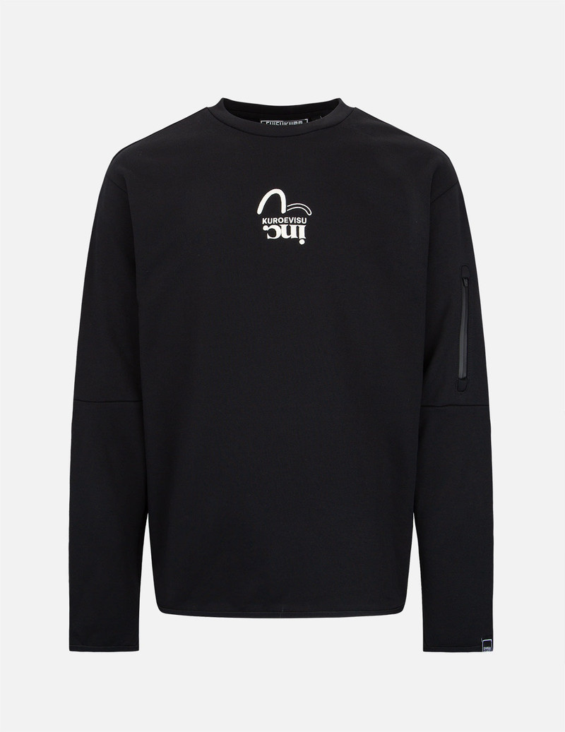 EVISU Tape Seam Pocket Sweatshirt outlook
