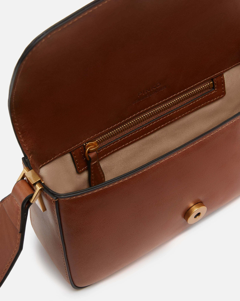 SLOUCHY MINI LOVE BAG SMALL SHOULDER BAG IN CLOUD LEATHER 4