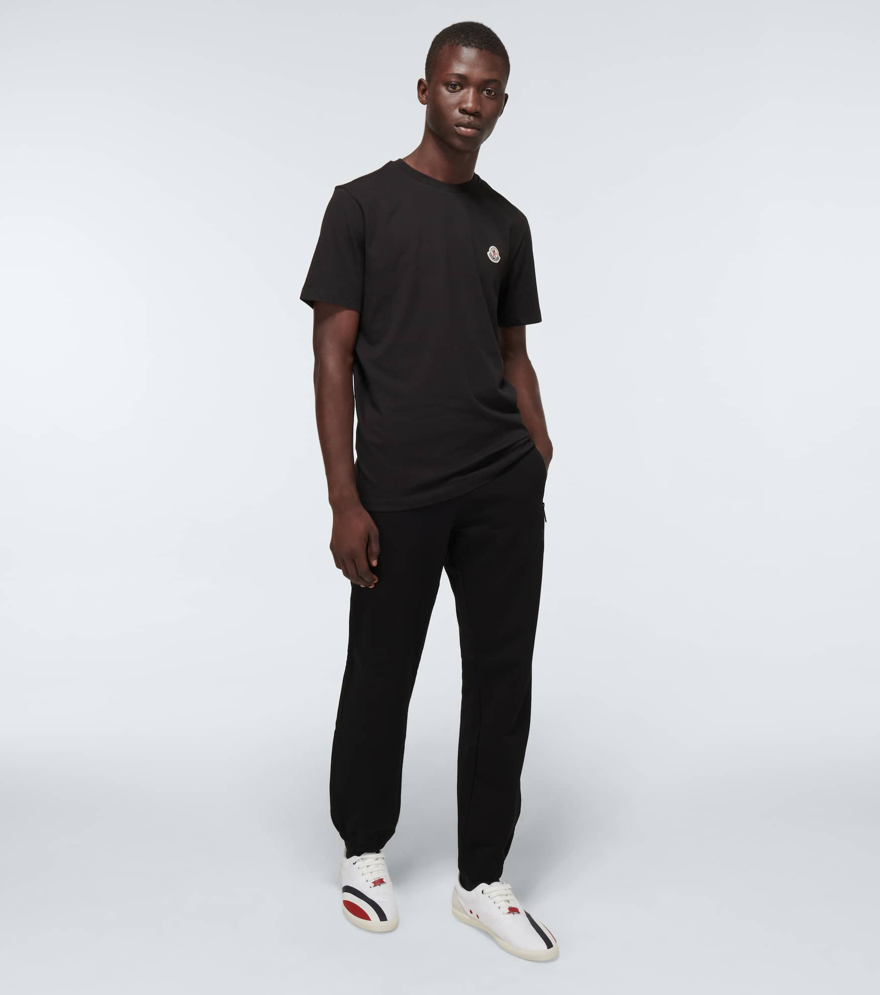 Brushed cotton fleece sweatpants - 2