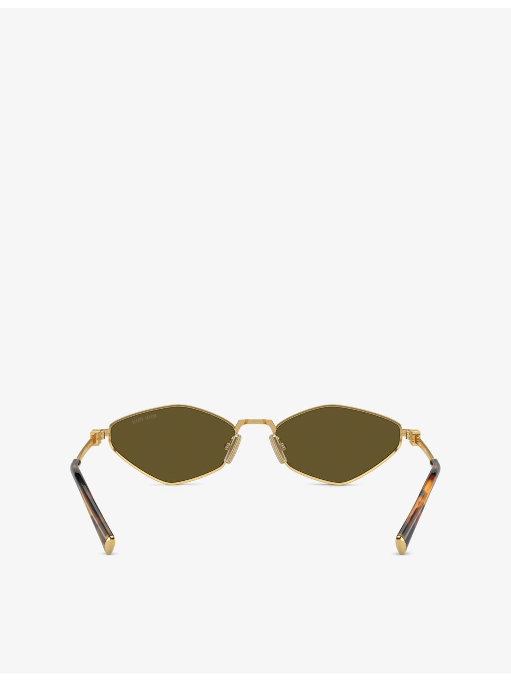 MU 56ZS irregular-frame metal sunglasses - 4