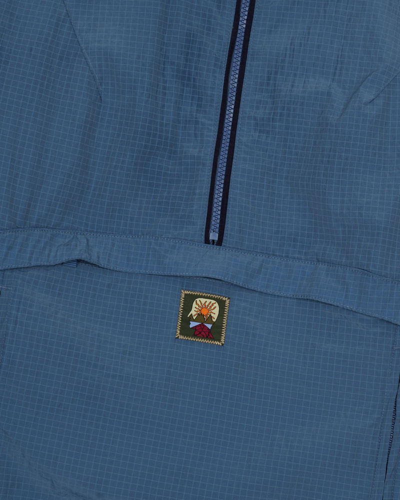 Brain Dead Equipment Tempo Zip Pullover - Slate Blue 3