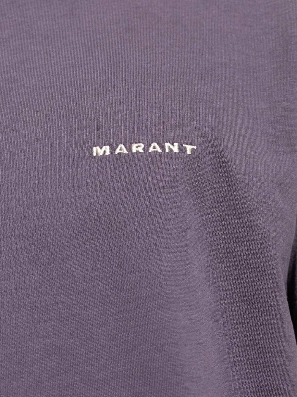 logo-embroidered cotton t-shirt - 5